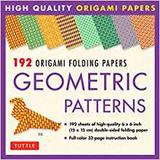 192 Origami Folding Papers in Geometric Patterns，192种几何图案折纸纸张