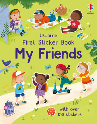 First Sticker Book My Friends，第一本贴纸书：我的朋友
