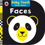 【Baby Touch First Focus】Faces，【触摸书】小脸蛋