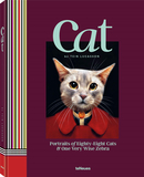 Cat: Portraits of Eighty-Eight Cats & One Very Wise Zebra，猫:八十八只猫和一只非常聪明的斑马的画像
