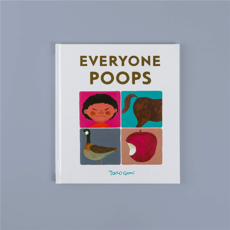 everyone poops,【五味太郎】每个人都需要便便