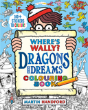 【Where‘s Wally? 】Dragons and Dreams Colouring Book，【沃利在哪里？】龙与梦涂色书