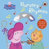 【Peppa Pig】Nursery Rhymes(Singalong Storybook with Audio CD)，粉红猪小妹:童谣(故事书和CD)