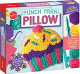 Punch Yarn Pillow，编织线枕头