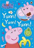 【Peppa Pig】Yum! Yum! Yum! ，【贴纸书】【粉红猪小妹】真好吃！