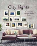 Frameables: City Lights: 21 Prints for a Picture-Perfect Home，镜框:城市之光:21张艺术海报打造居家私人画廊