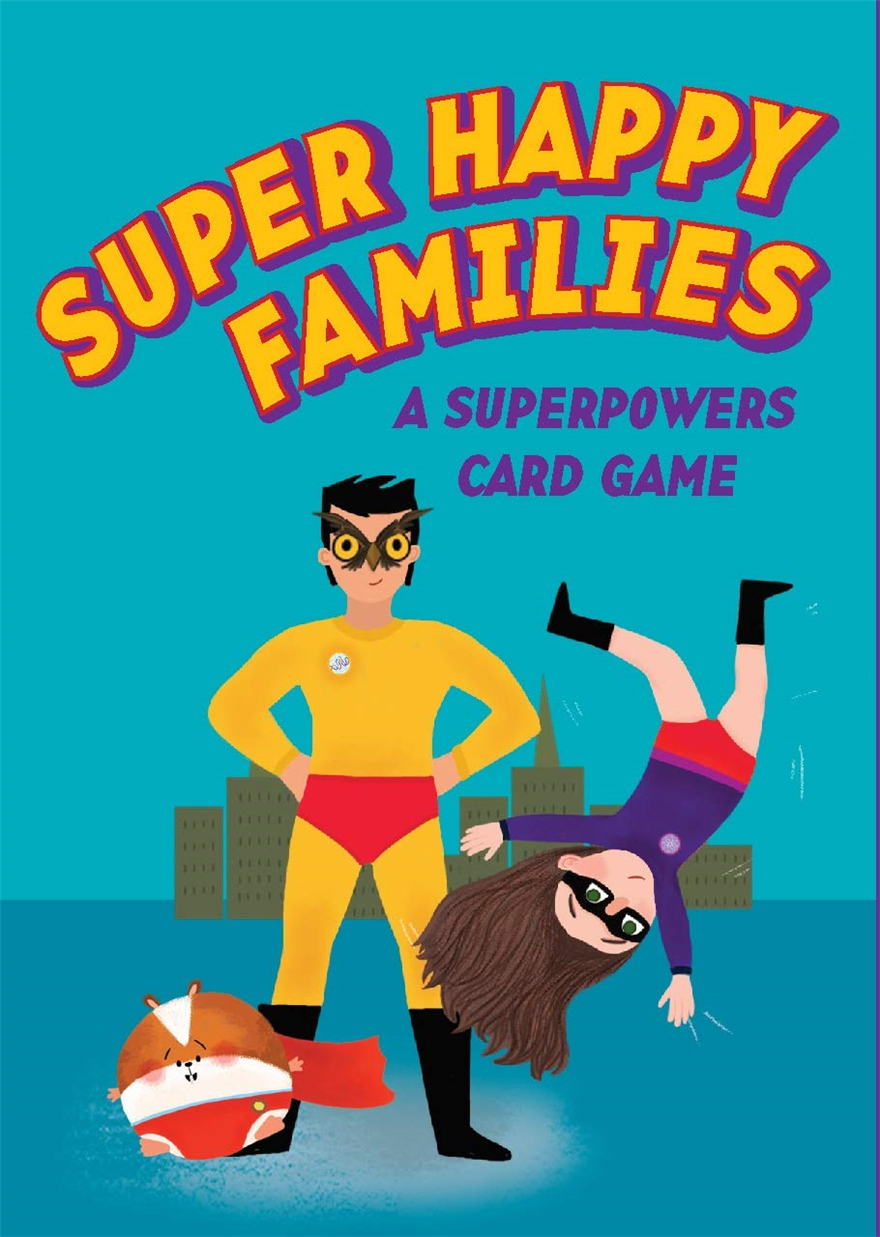 super happy families:a superpowers card game,超级