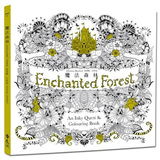 秘密花园第二集Enchanted Forest魔法森林手绘涂鸦书