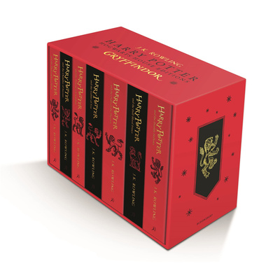 【Harry Potter】Gryffindor House Editions Paperback Box Set，【哈利波特】格兰芬多学院版 平装7本套装