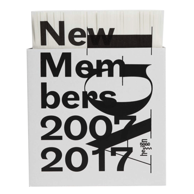 AGI New Members 2007-2017，AGI 新成员 2007-2017